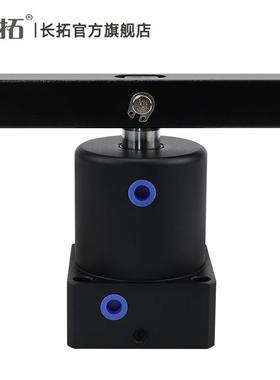 SRCD双压转板旋夹长PNX下压气缸25/32紧/40/50/63加压板ASCD