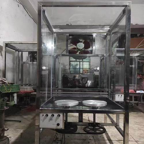 水帘式无尘水洗喷釉台釉机陶艺施釉钢上釉设备陶TZH艺不施锈吹釉