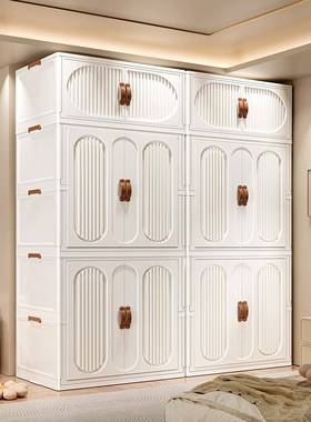 安装折叠衣柜免用家卧室简MZF24041易衣橱出租用结实耐用房落地组