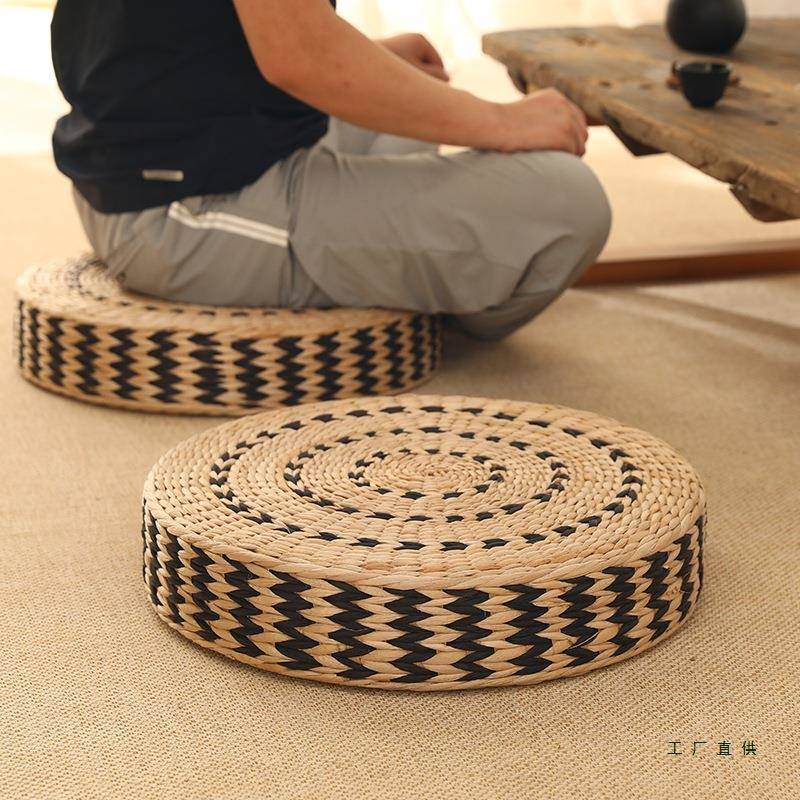 蒲团榻榻拜垫F965T7M6米坐地上打懒人坐墩家用地板飘窗草垫坐垫禅