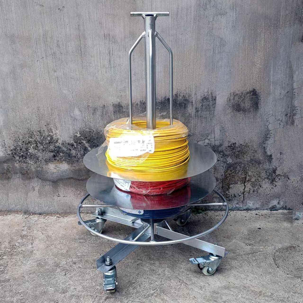 工放线器放线架穿工具架子电线架YNF-016平方可线电用