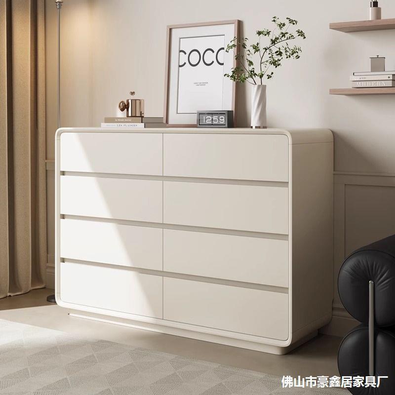全实木斗柜新款收卧室床无品牌/尾柜大容量八斗柜客靠墙抽屉柜轻
