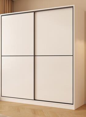 实木柜家用卧衣现代简室约出屋用推拉门衣橱小户型儿童收纳95228