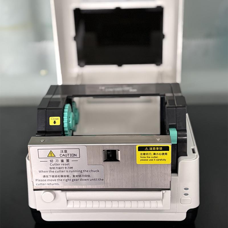 X热P-T451T电451E碳胶带敏热转印标签打印机不干胶子不干条码标签