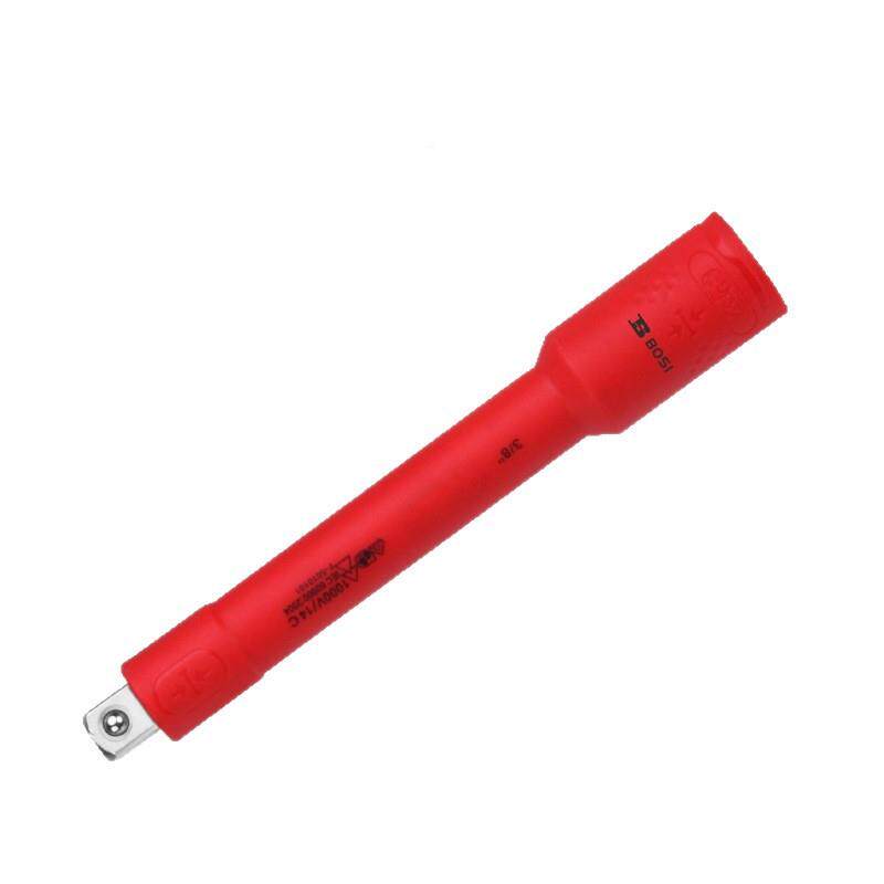 波斯绝缘延长接0长杆VDE耐压109900v套筒连接杆3/8“1/2”扳手延