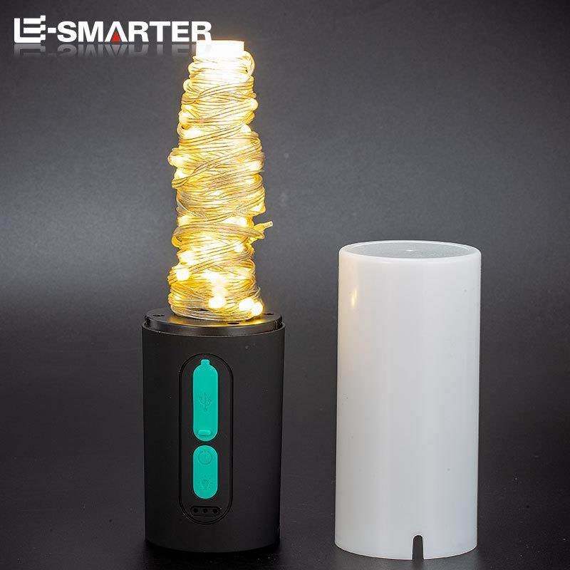 新品4ACZ合1围灯多功灯能串手电筒多露营灯氛户外室内场景装饰灯