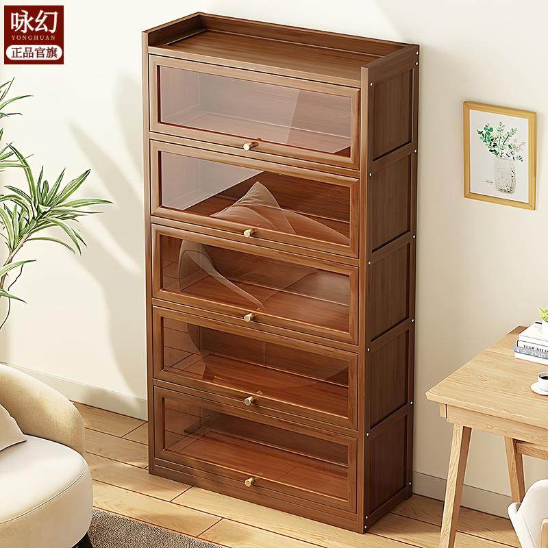 防尘书架落地家用客厅展示柜靠墙置物架子书本收纳柜学生书柜清仓,住宅家具,书架,淘宝优惠券,粉丝福利购,淘宝优惠卷