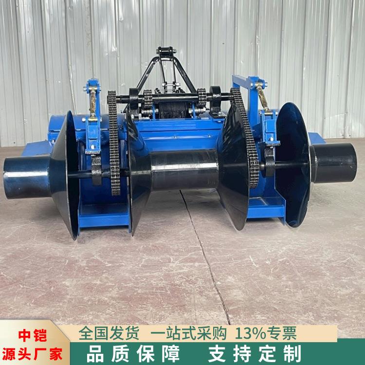 中铠供应单边筑埂机 草莓种植拖拉机牵引开沟起垅机 筑埂机