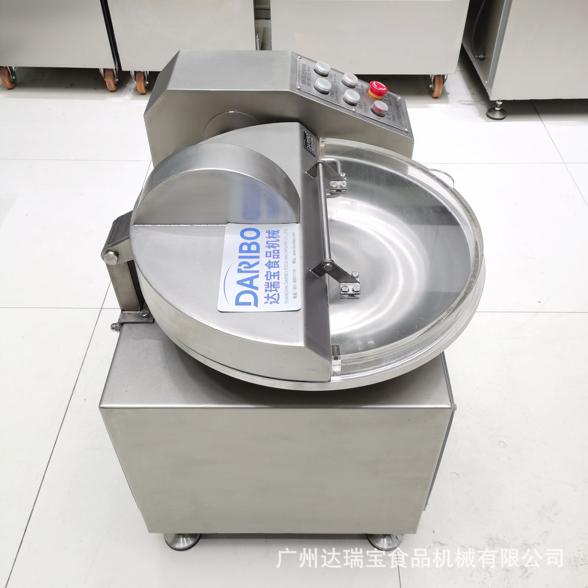 H斩拌机 高速肉糜斩拌设备 提升乳化效果与出品率 全不锈钢机身