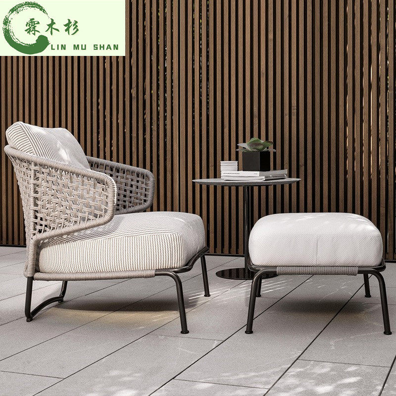 户外藤编沙发别墅庭院防水藤椅三件套民宿阳台样板房休闲沙发家具,住宅家具,户外沙发,淘宝优惠券,粉丝福利购,淘宝优惠卷