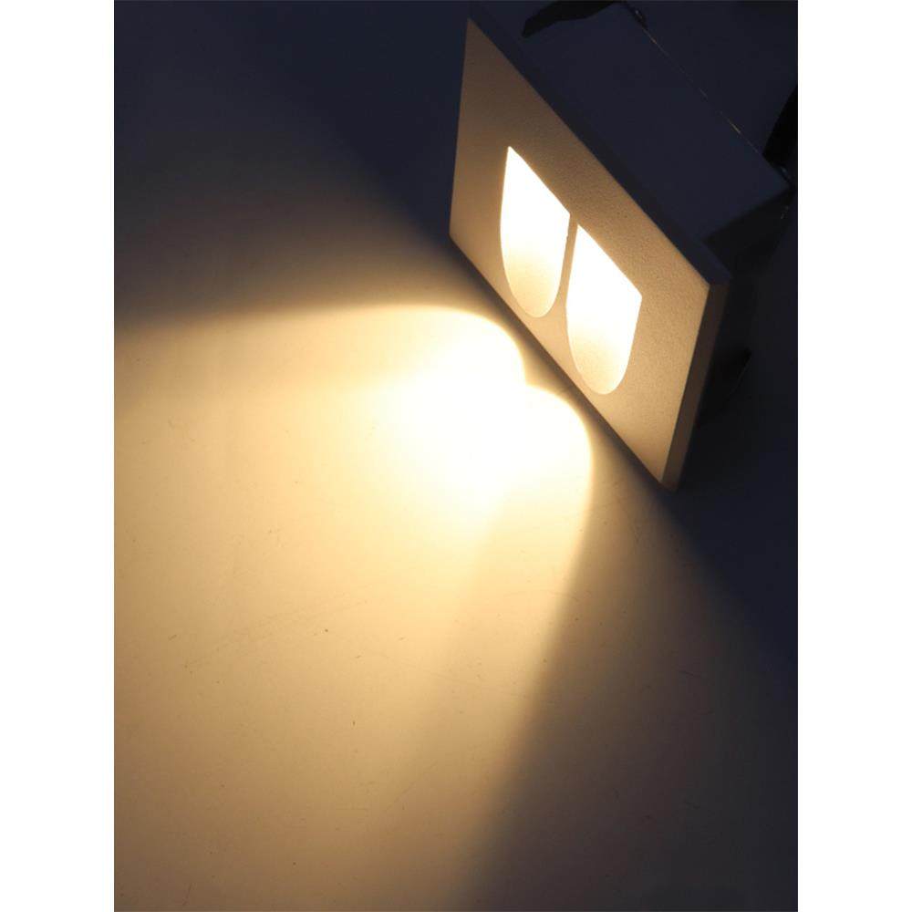 户外台阶灯光控感应地脚灯走廊过道灯别墅酒店小夜灯楼梯踏步灯