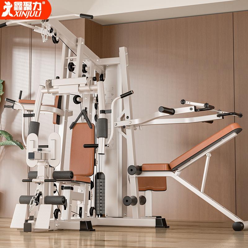 综合训练器健身器材家用全套多功能一体套装组合男士运动力量器械