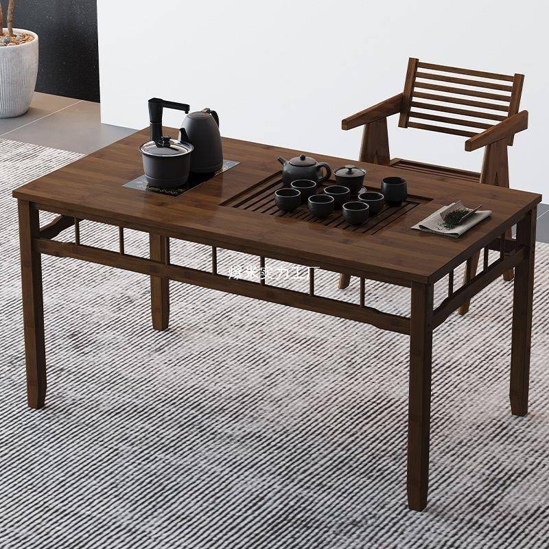 新中式泡茶桌茶桌椅组合简约小户型茶几桌客厅家用茶台洽谈桌阳台