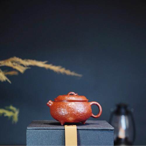 圆宝供春壶宜兴紫砂壶纯全手工原矿老红泥紫砂茶壶75cc小容量茶具