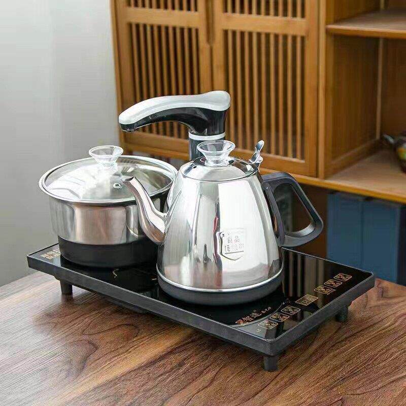 宗棠全自动上水壶电热烧水壶家用套装抽水式泡茶具器电磁炉自吸式