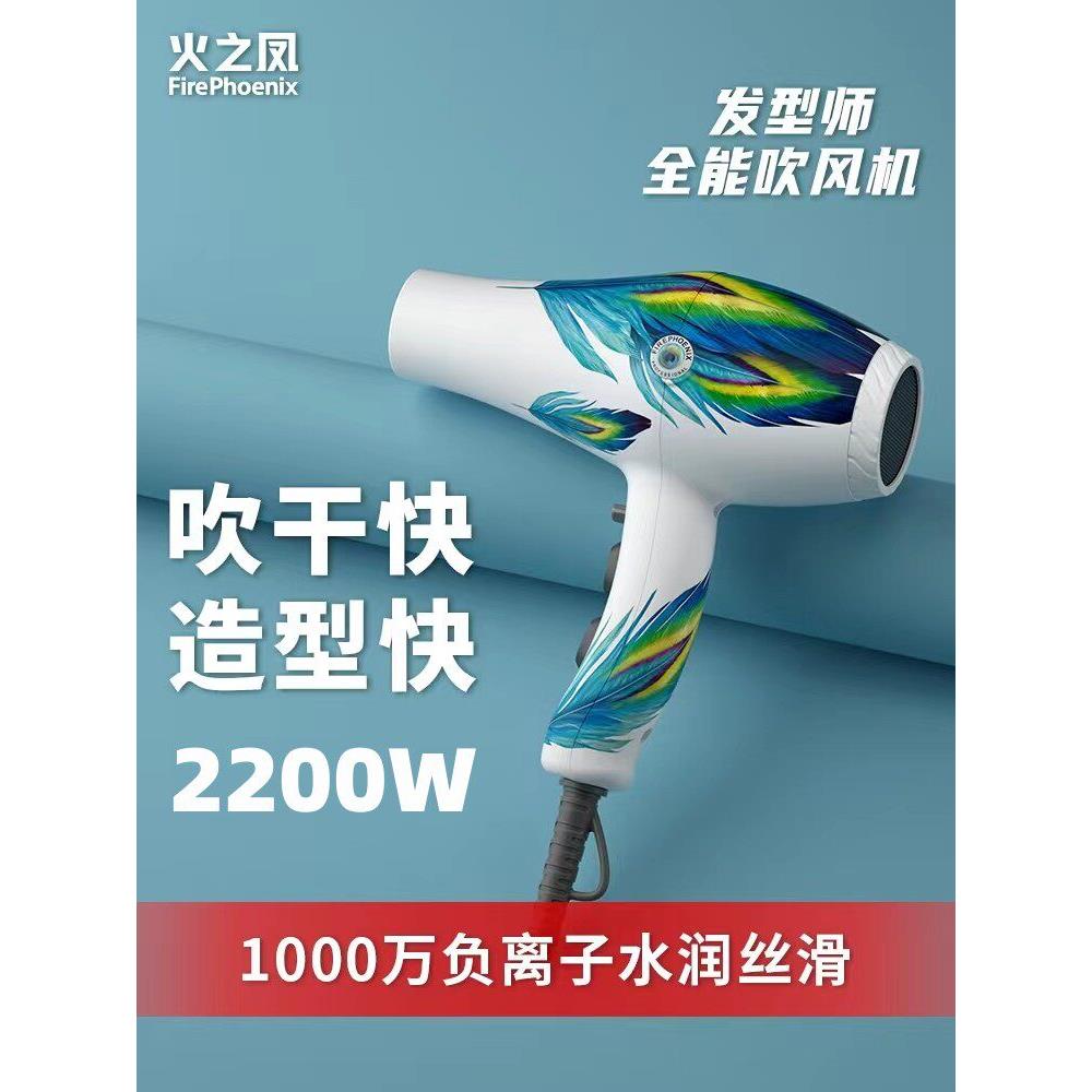 火凤凰吹风机发型师特别超轻静音美发沙龙大功率正品美发吹风机89