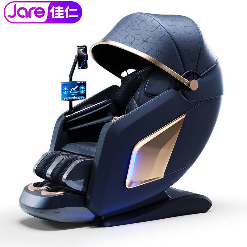 佳仁厂家新款家用全身双导轨语音太空舱豪华电动多功能智能按摩椅