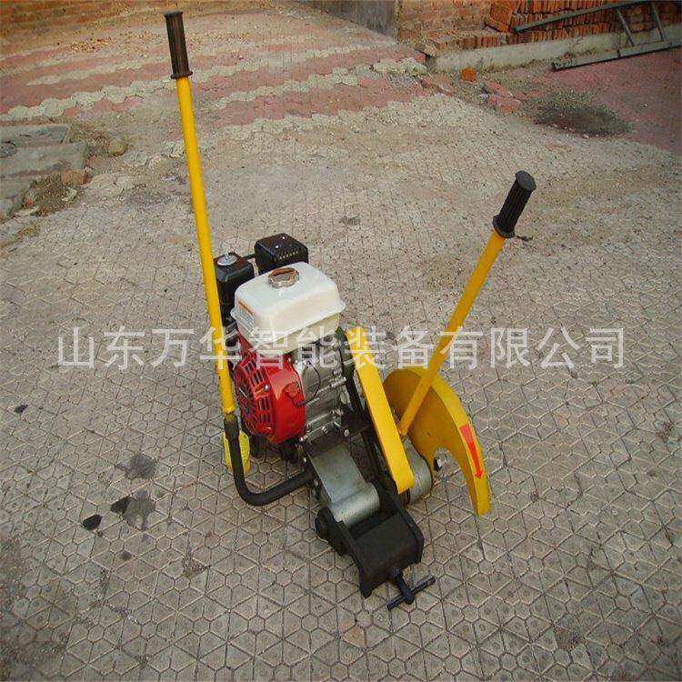 矿用电动钢轨锯轨机防止砂轮逆转装置夹具防脱轨功能钢轨锯轨机
