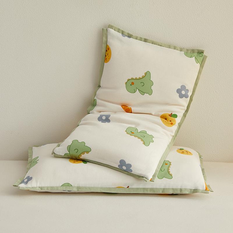 纯棉棉花枕小枕头6岁以下枕芯A类宝宝枕睡眠全棉1到3岁可拆洗