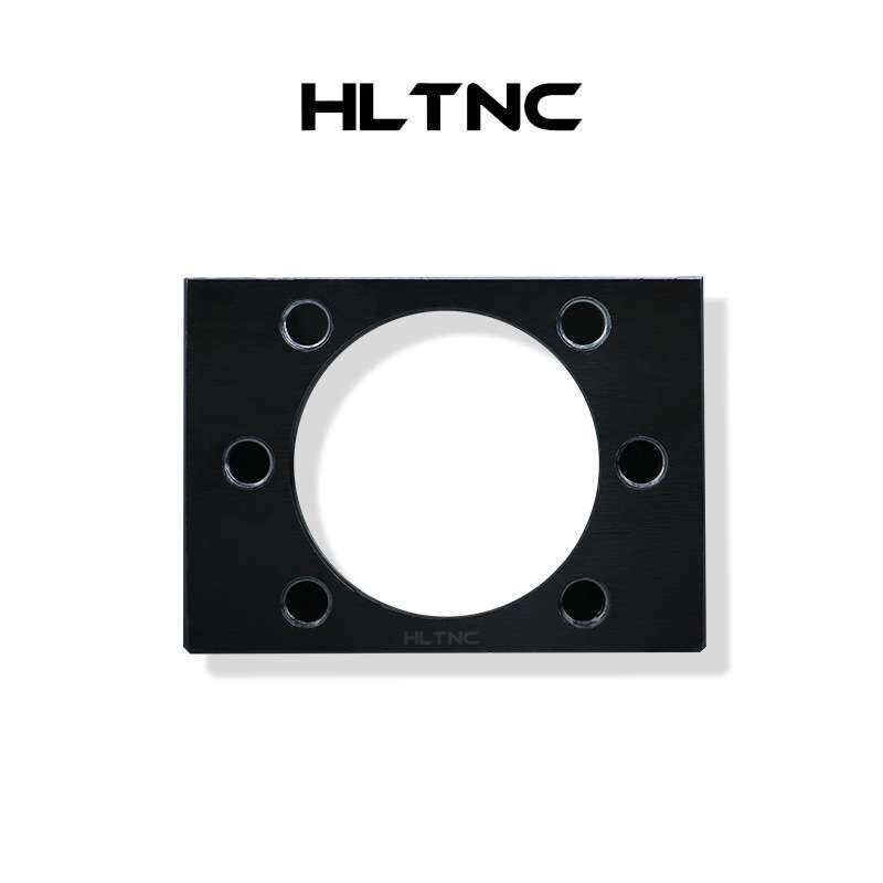 【HLTNC】发黑钢螺母座SFU/SFS滚珠丝杠丝母座3205螺母固定转换块