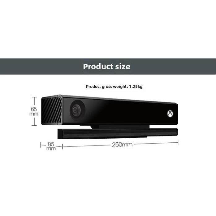 微软Xbox One X体感相机Kinect2.0 Pc适配器深度镜头Kinevt V2