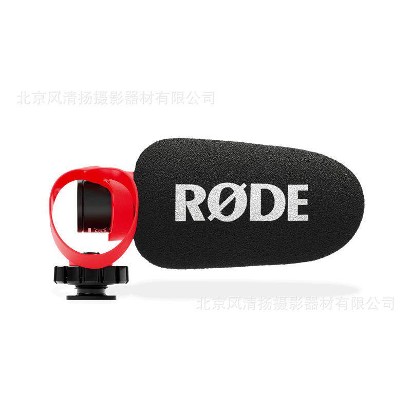 RODE 罗德 VideoMicro II 紧凑 专业收音麦克 指向性机顶麦克风