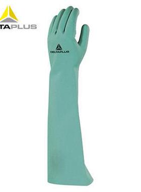 代尔塔2018302套46长丁腈防化手套4VE86防化手超劳保工作耐酸碱