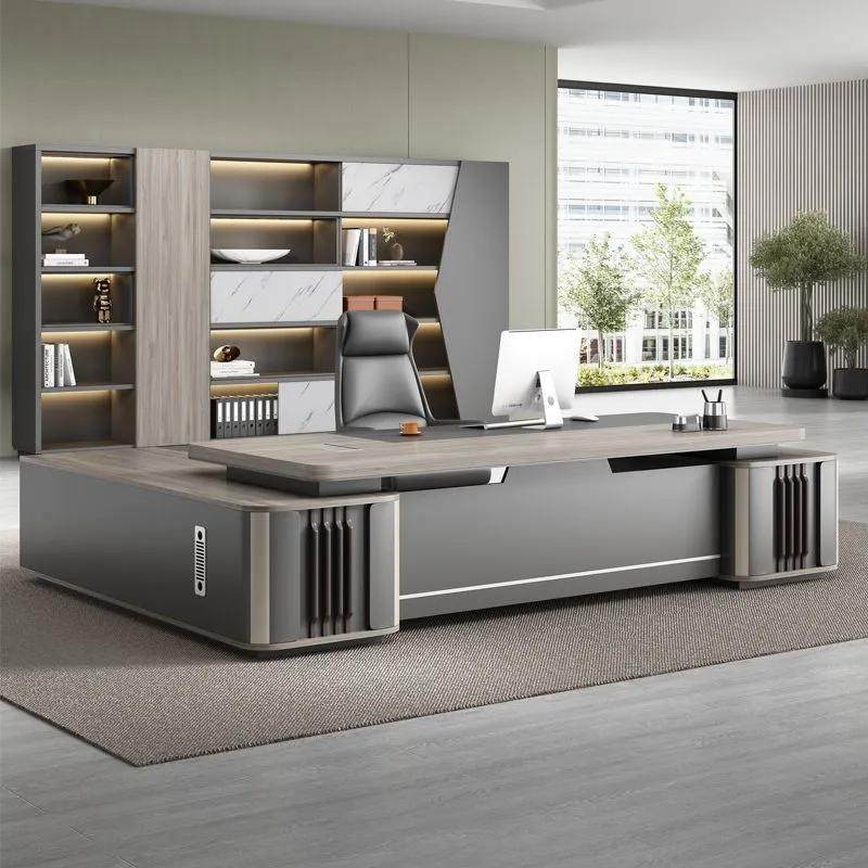 老板桌办公桌椅组合时尚总裁桌大班台主管桌子大气轻奢办公室家具,鲜花速递/花卉仿真/绿植园艺,割草机/草坪机,淘宝优惠券,粉丝福利购,淘宝优惠卷