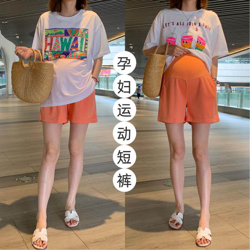 孕妇短裤夏季薄款孕妇裤子外穿时尚安全裤打底裤孕妇装秋装夏装