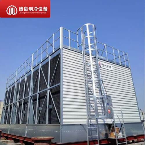 水冷却塔横流式镀铝锌冷却水塔加厚焊接炉风叶焊炉150吨200吨500