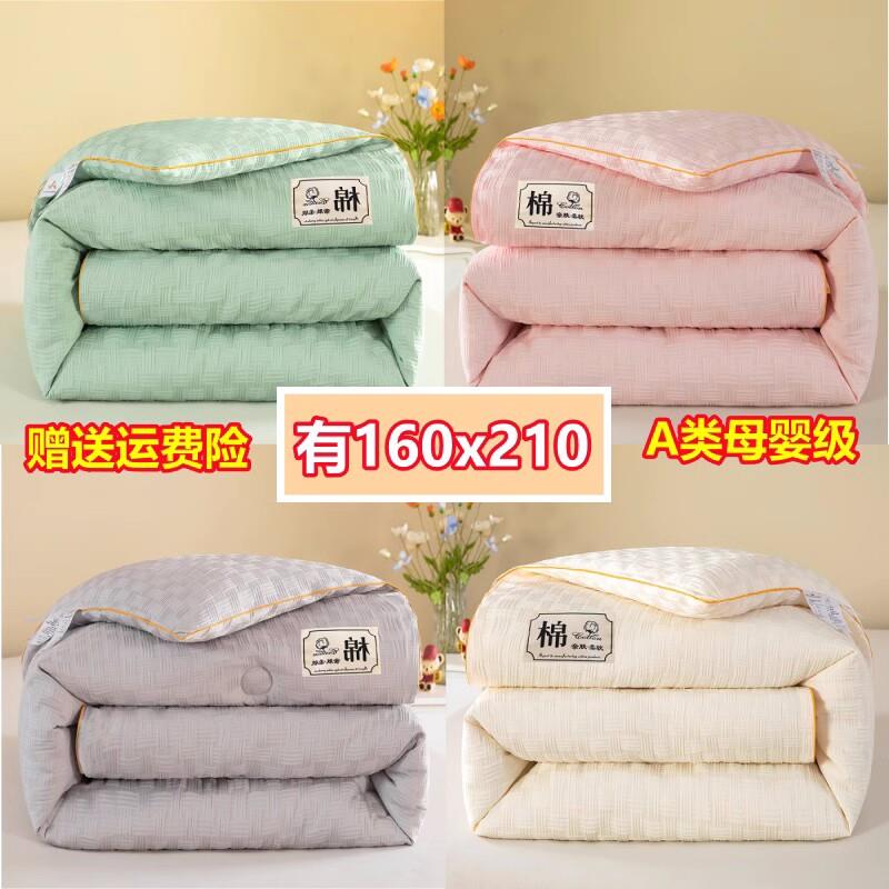 夏季A类大豆被芯160x210春秋冬被空调被宿舍单人1米6乘2米1薄被子