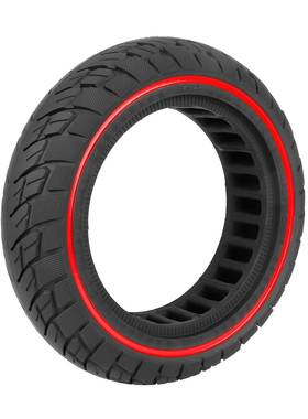 10*2.5红色圈实心胎卡槽45mm用于9号纳恩博Max G30系列电动滑板车