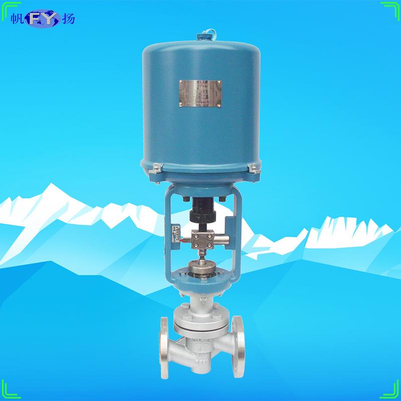 ZDLP-16P电子式电动单座调节阀4~20mA不锈钢CF8 25P 40P 64P 100P