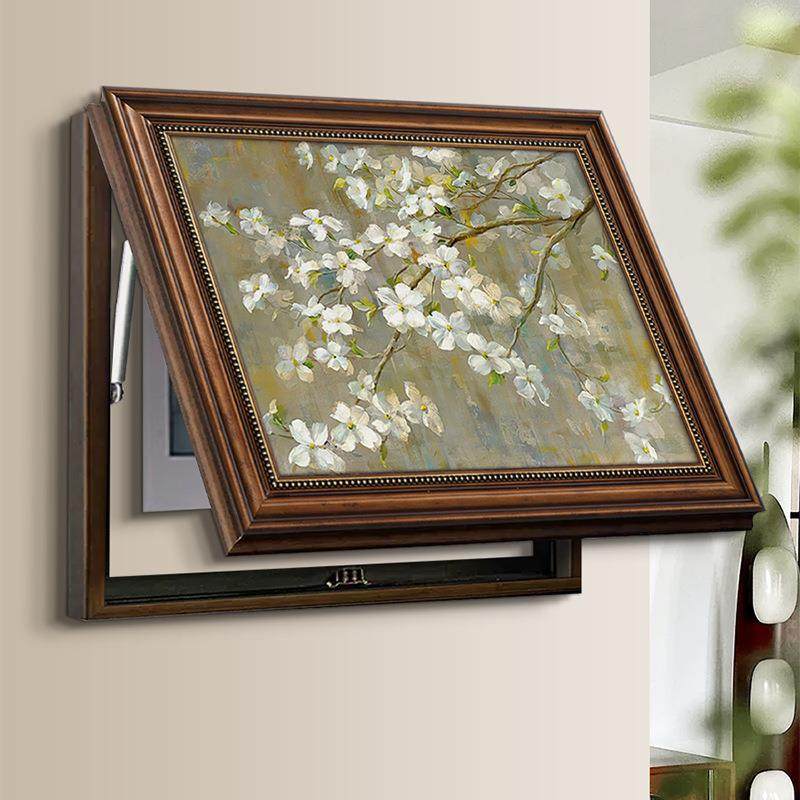 法式中古风客厅电表箱装饰画餐厅玄关复古配电箱可推拉电源盒挂画,3C数码配件,其它配件,淘宝优惠券,粉丝福利购,淘宝优惠卷