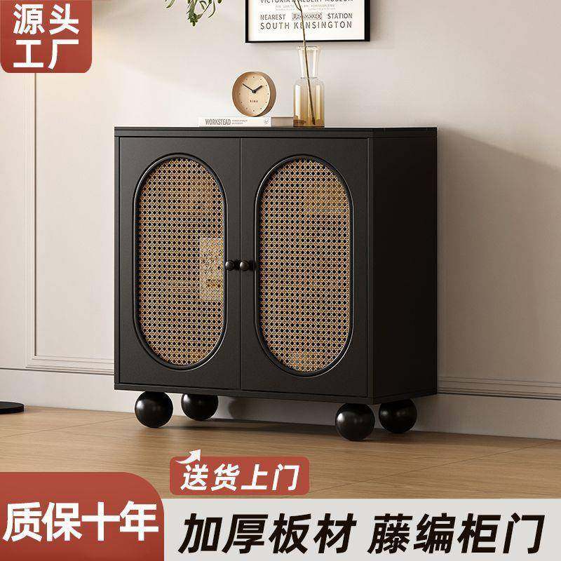 餐边柜客厅中古风茶水柜靠墙柜子收纳储物柜厨房藤编门置物柜,鲜花速递/花卉仿真/绿植园艺,割草机/草坪机,淘宝优惠券,粉丝福利购,淘宝优惠卷