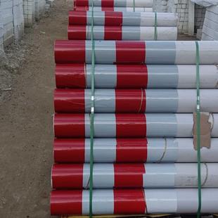 水泥警示柱示警桩内有钢筋喷漆贴反光膜坚固耐用安装方便量大优惠