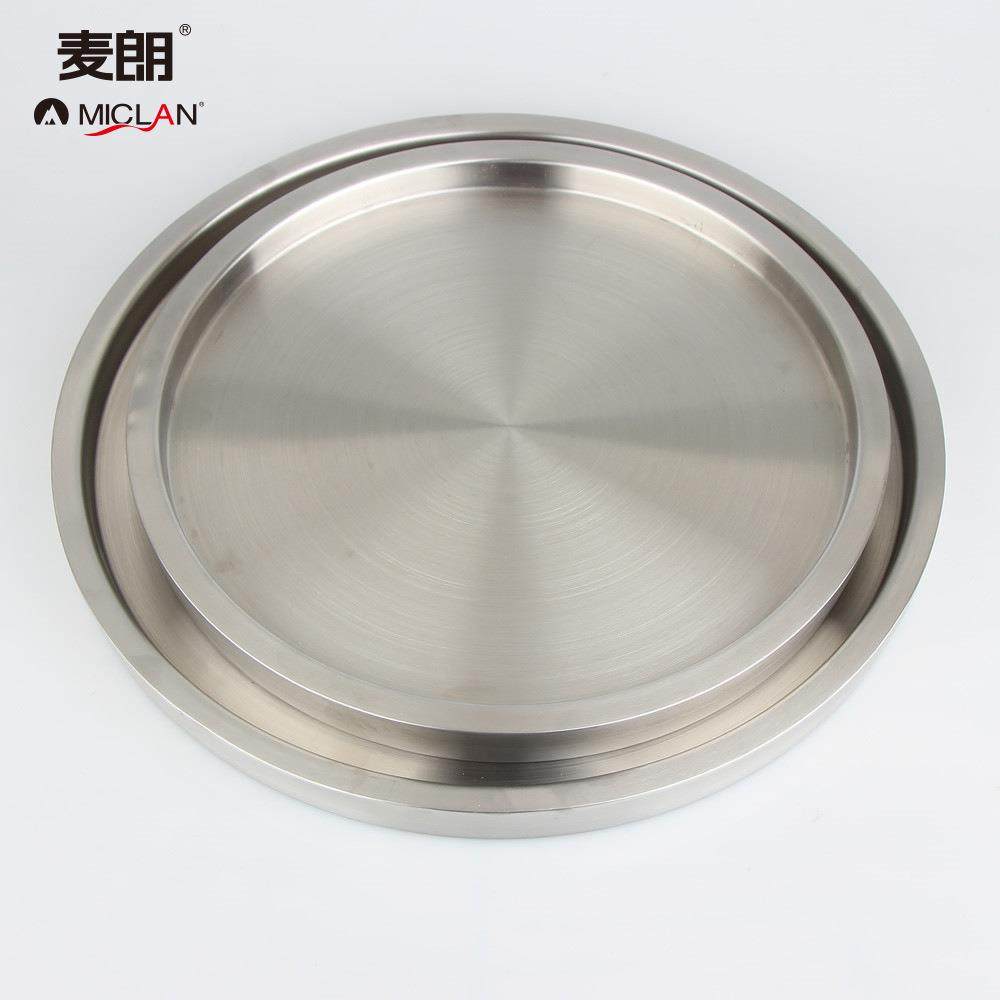 不锈钢砂光双层圆形托盘果盘圆形茶盘酒店自助餐厅托盘,鲜花速递/花卉仿真/绿植园艺,割草机/草坪机,淘宝优惠券,粉丝福利购,淘宝优惠卷
