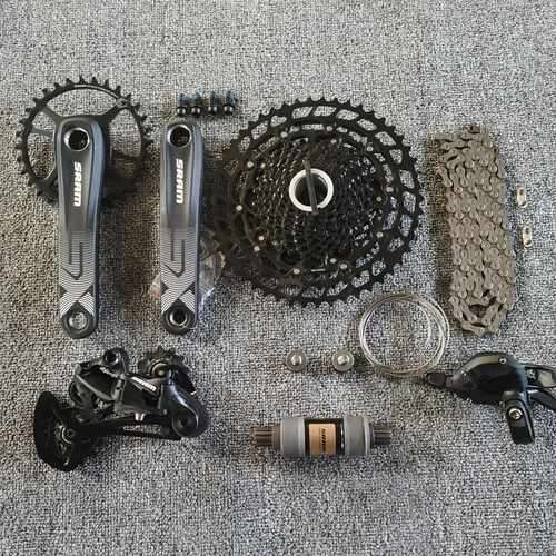速联 SX 1*12速山地变速套件指拨后拨 LEVEL油碟 M6100同级别