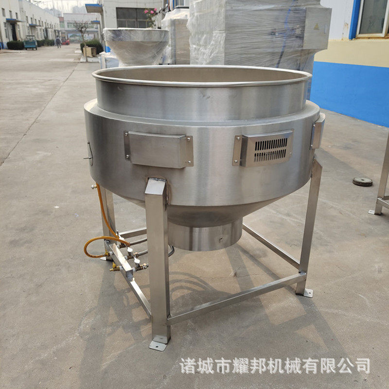不锈钢200L酱牛肉加工设备 带保温大型花生煮锅 双层煮瓜子机器