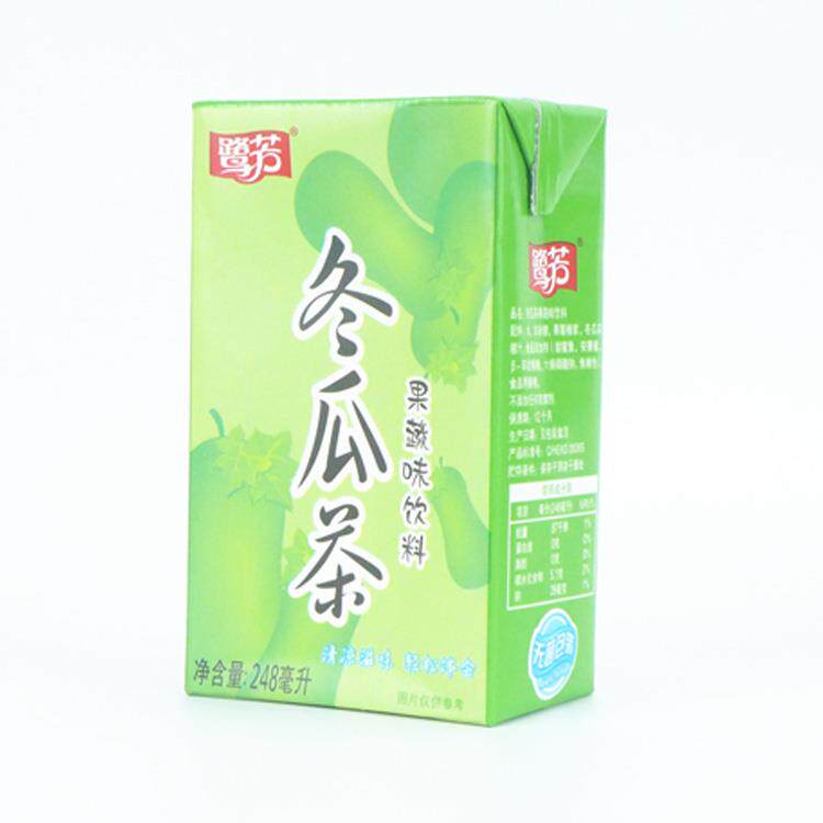 惠尔康鹭芳冬瓜茶芦柑蜂蜜菊花柚子茶饮料果蔬味整箱24盒装包邮