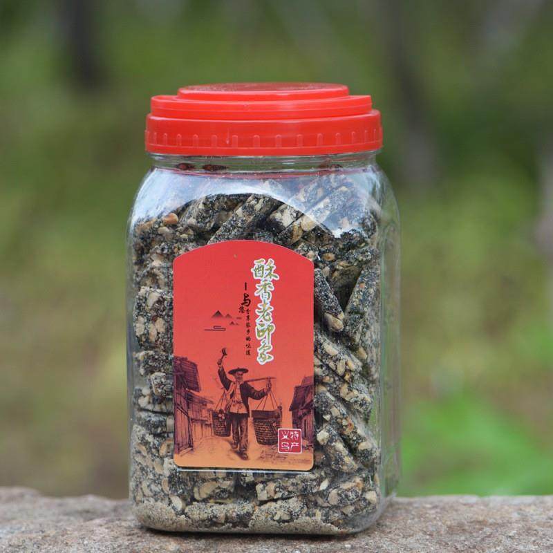 义乌特产芝麻花生酥花生片传统糕点手工制作地方特产500/1000克装