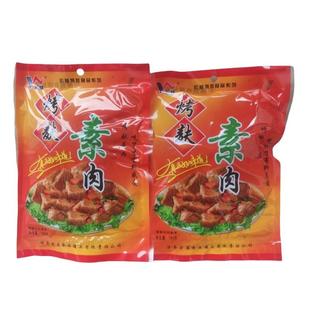 宏益烤麸素肉180g袋装即食河南特产素排面筋素食豆干制品休闲零食