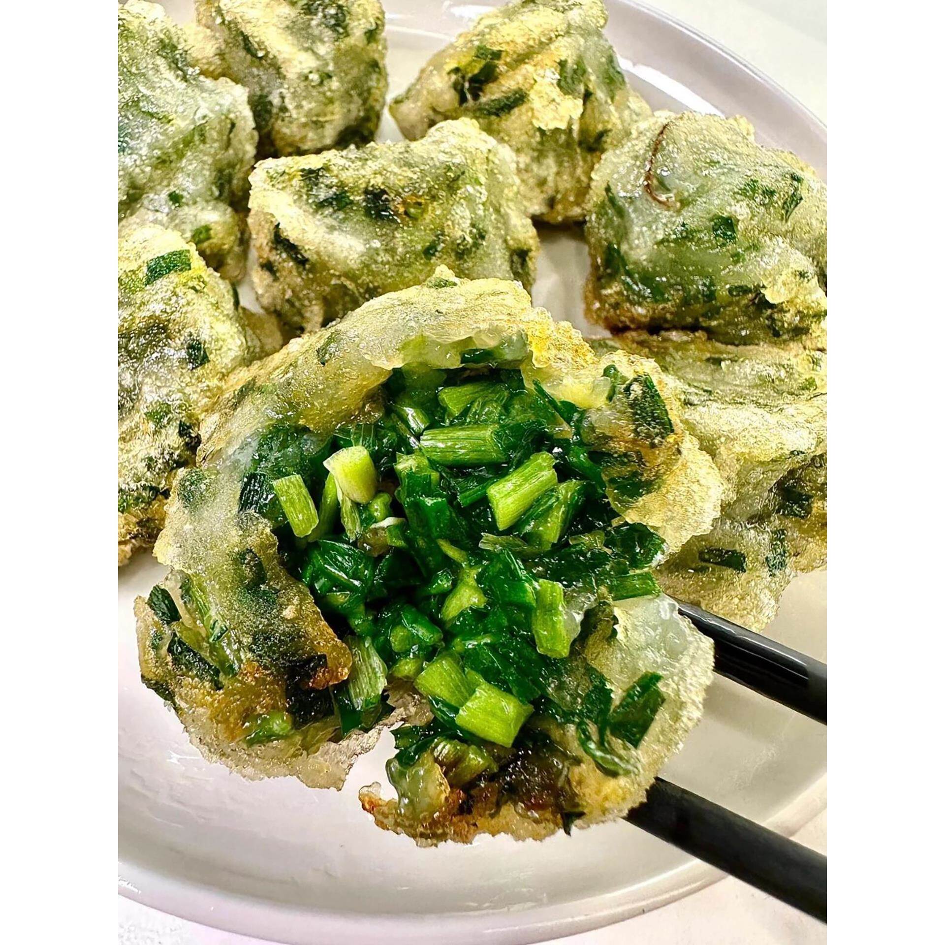 广东潮汕特产美食无米粿韭菜盒子油炸半成品炸类小吃炸货食物商用