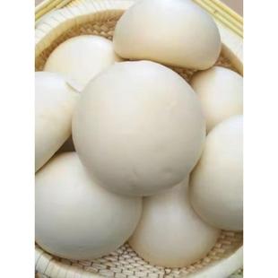 河南兰考特产大馒头原味酵子馍熟 老面原味馍馍20个真空袋装