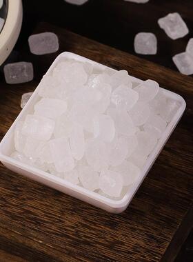 单晶冰糖小胶囊2500g小胶囊白色冰糖黄色冰糖方块高品质2.5公斤茶