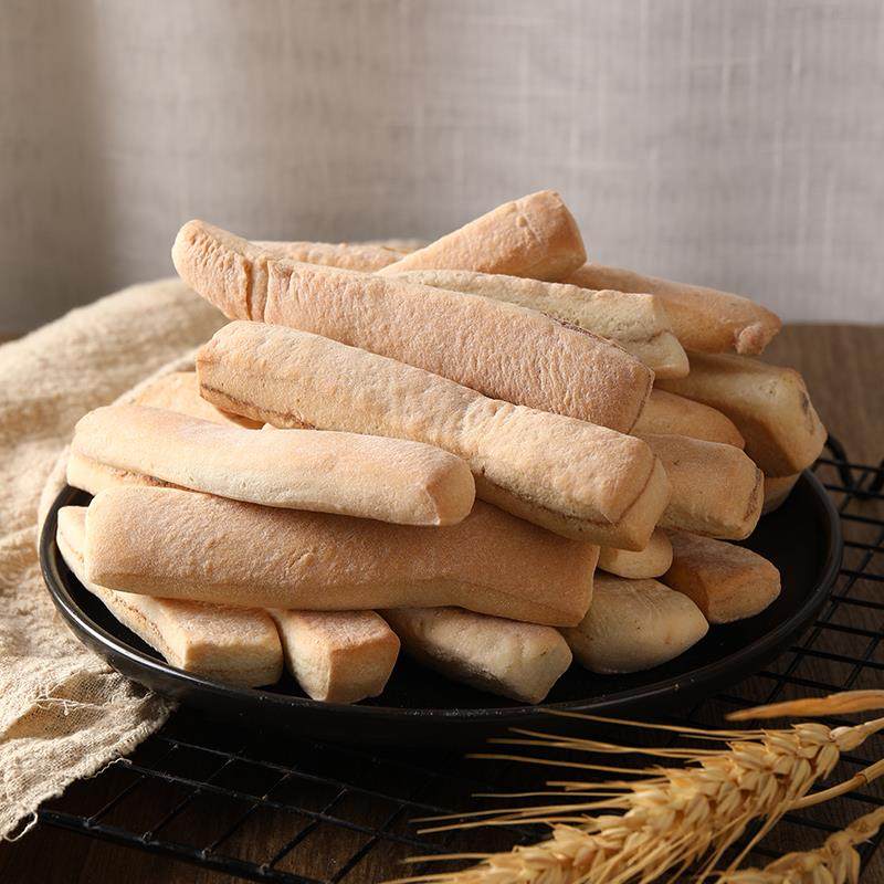 纯手工面 面饼无任何添加酥脆条饼儿童饼干 干零食原味点心糕点手