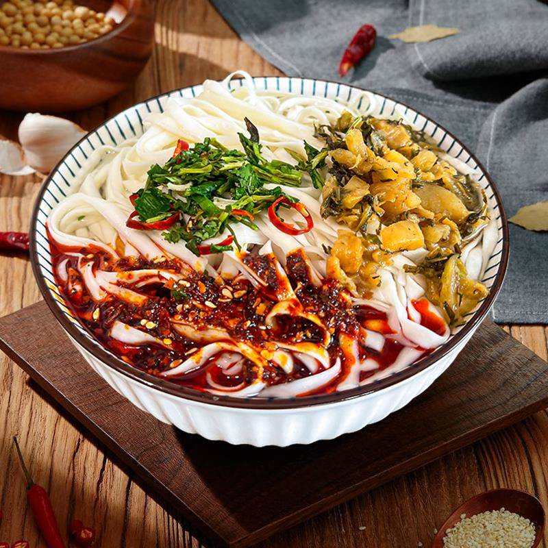 正宗浆水面甘肃特产荞麦面韭叶小麦面泡面速食冲泡即食酸菜面米线