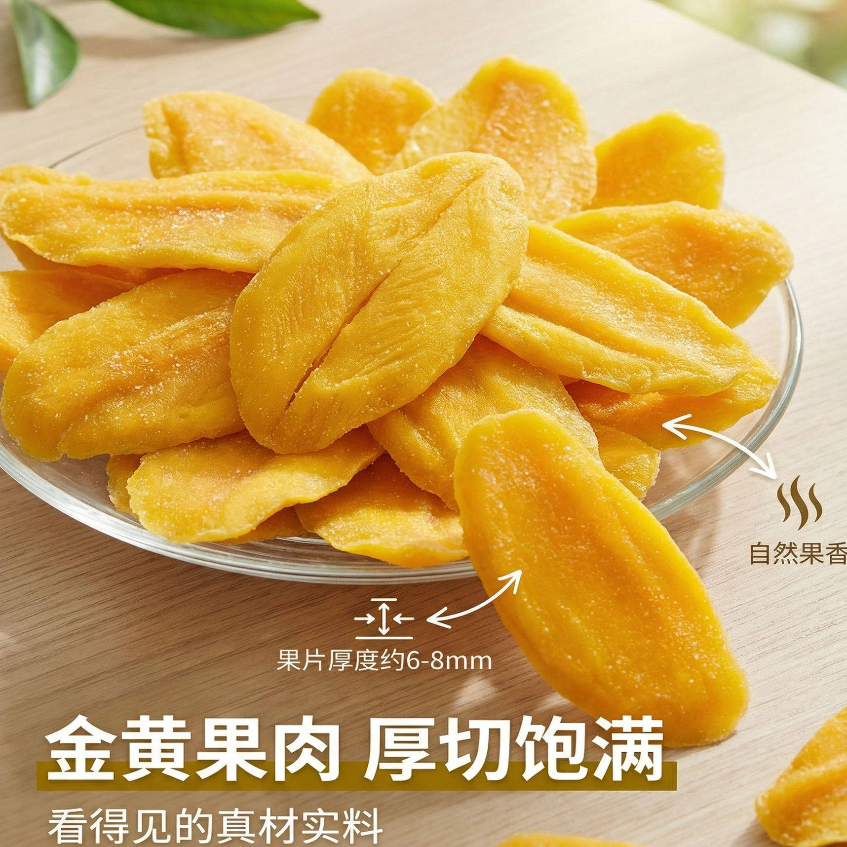 越南进口厚切芒果水果干果脯休闲零食大礼包休闲解馋小吃食品