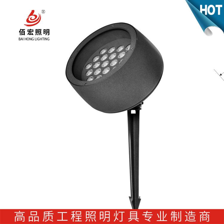 LED插地投光灯9W18W36W54w公园照树灯庭院绿化插地灯户外投射灯