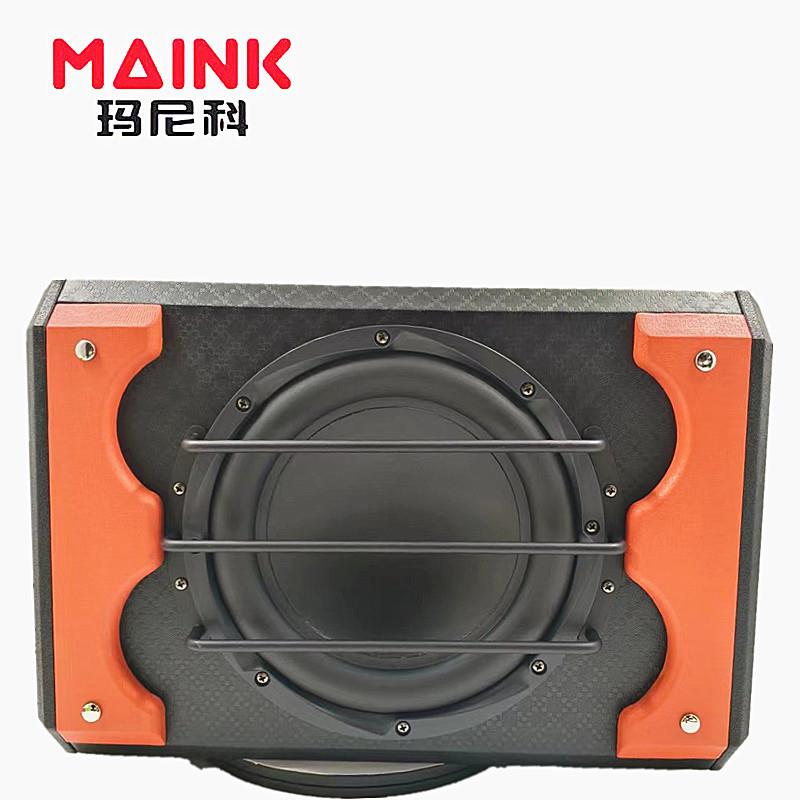 10寸汽车改装梯形音响车载12V重低音1098低音炮小汽车带功放
